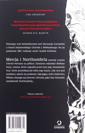 Strażnik ognia. Wojny wikingów (Tom 10) - Bernard Cornwell [KSIĄŻKA]