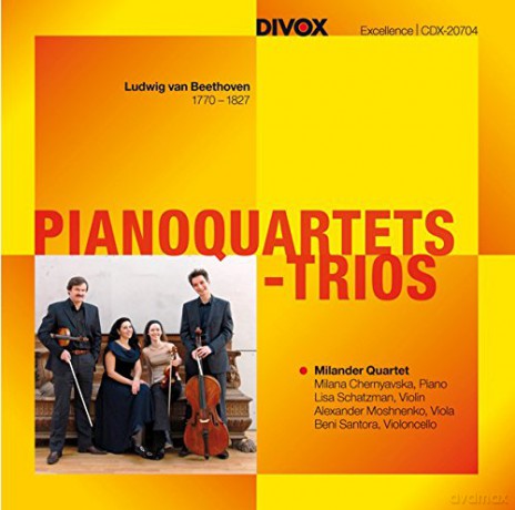 Milander Quartet: Beethovenpiano Trios [CD]