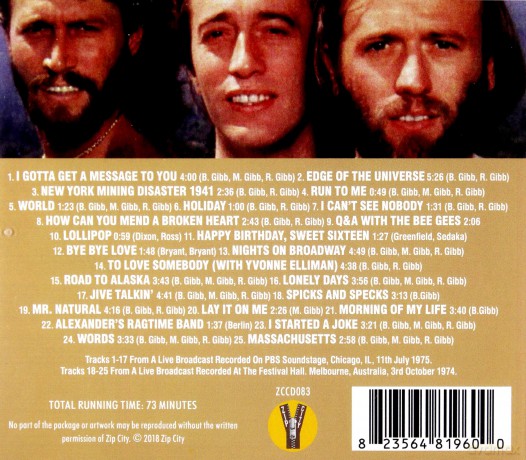 Bee Gees: Soundstage 1975 [CD]
