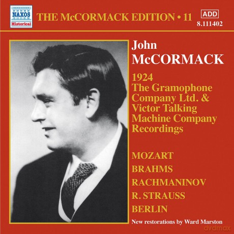 John Mccormack: The Mccormack Edition 11 [CD]