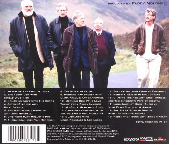 Chieftains: The Wide World Over - A 40 Year Celebration (Best Of) [CD]