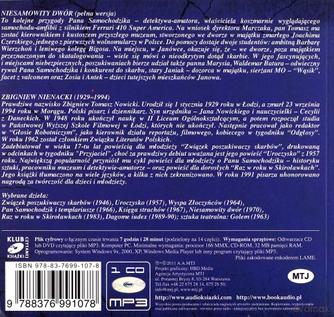 Niesamowity dwór - Zbigniew Nienacki [AUDIOBOOK] [CD-mp3]