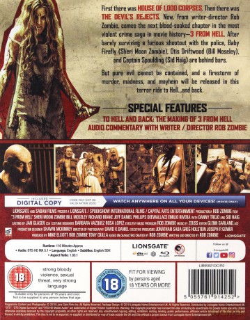 3 From Hell [Blu-Ray]