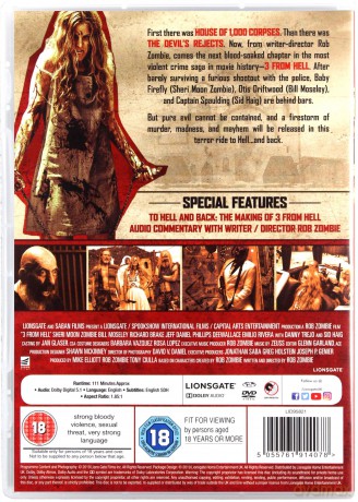 3 From Hell [DVD]