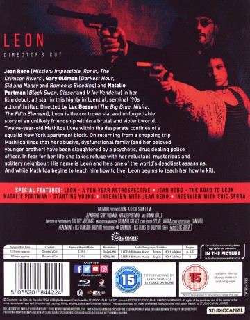 Leon: Director's Cut (Leon Zawodowiec) [Blu-Ray]