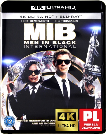 Men In Black: International (Faceci w czerni 4) [Blu-Ray 4K]+[Blu-Ray]