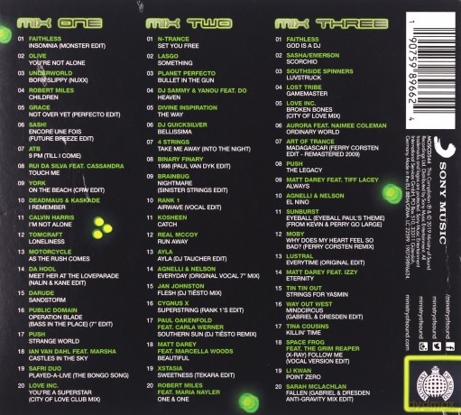 Ministry Of Sound - Throwback Trance [CD]