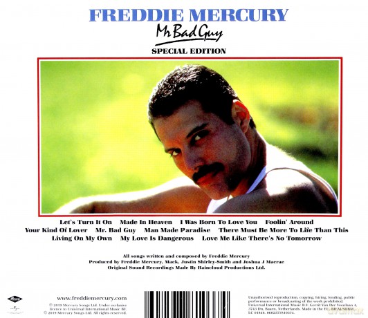 Freddie Mercury: Mr. Bad Guy [CD]