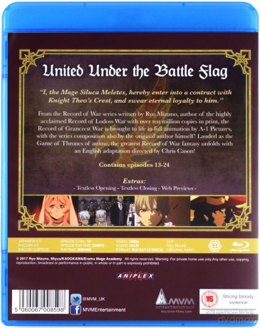 Record Of Grancrest War Part 2 [Blu-Ray]