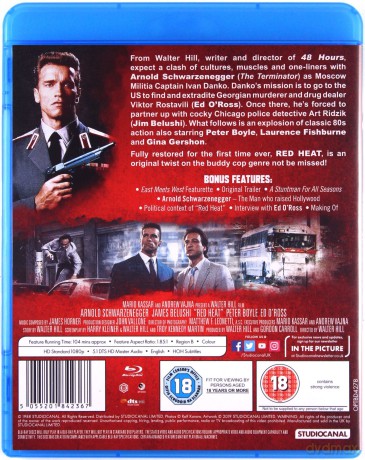 Red Heat (Czerwona gorączka) [Blu-Ray]