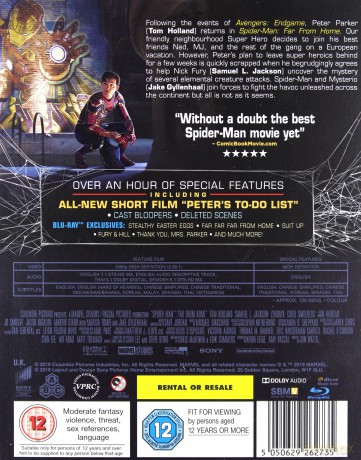 Spider-Man: Far From Home (Daleko od domu) [Blu-Ray]