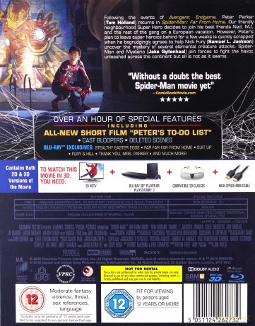 Spider-Man: Far From Home (Daleko od domu) [Blu-Ray 3D]+[Blu-Ray]