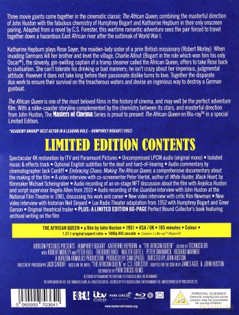 The African Queen (Afrykańska królowa) [Blu-Ray]+[DVD]