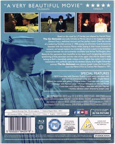 The Go Between (Posłaniec) [Blu-Ray]