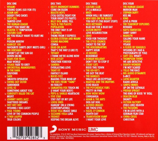 The Hits Album - The 80's Young [CD]