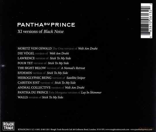 Pantha Du Prince: XI Version Of Black Noise [CD]