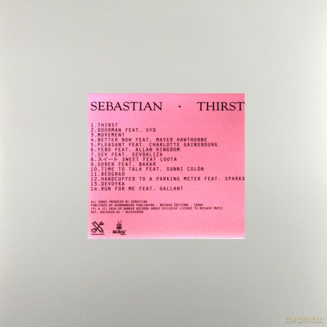 Sebastian: Thirst (Limited Collector's) (Pink) [Winyl]