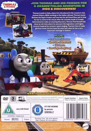 Thomas & Friends - Digs & Discoveries (Tomek i Przyjaciele) [DVD]