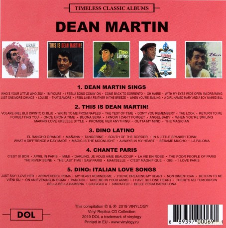 Dean Martin: Timeless Classic [CD]