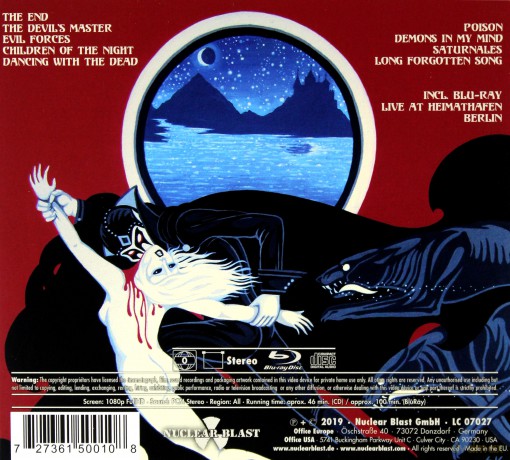 Kadavar: For The Dead Travel Fast (digipack) [CD]+[Blu-Ray]