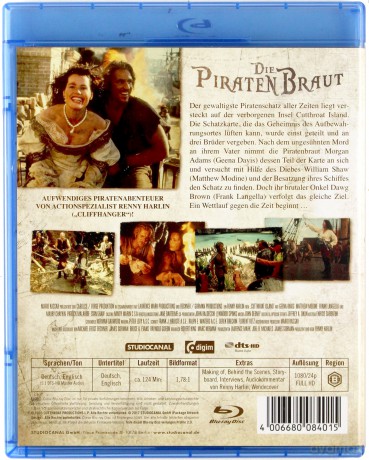 Cutthroat Island (Wyspa Piratów) [Blu-Ray]