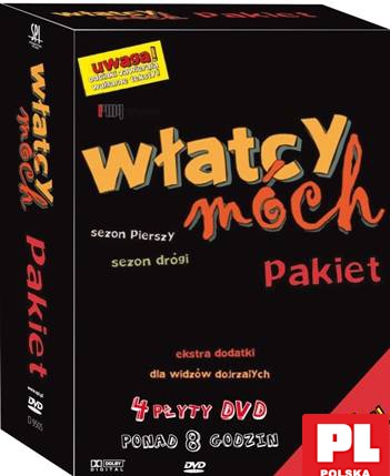 Włatcy Móch sezony 1 i 2 odcinki 1-24 BOX [4DVD]