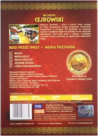 Boso Przez Świat: Męska Przygoda - Wojciech Cejrowski [DVD]