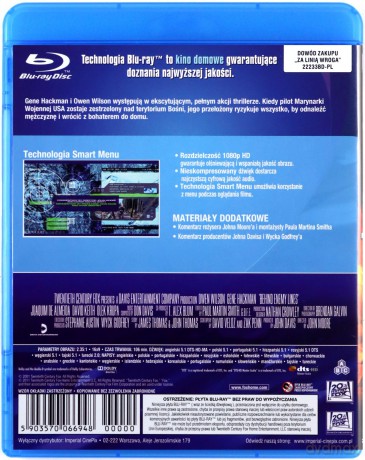 Za linią wroga [Blu-Ray]
