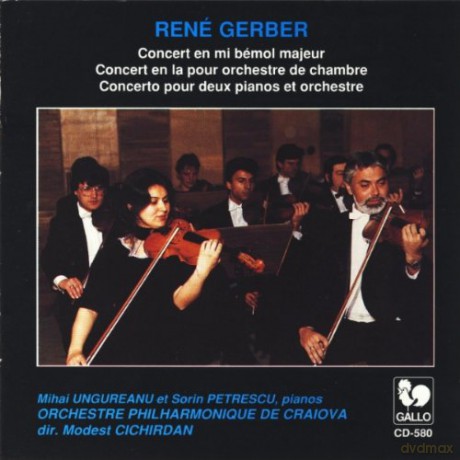 Rene Gerber: 2 Concerts - Concerto Pour 2 Pianos Et Orchestre [CD]