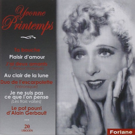 Yvonne Printemps: 20 Succes [CD]