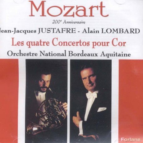 Wolfgang Amadeus Mozart: 4 Concertos Pour Cor Et Orchestre [CD]