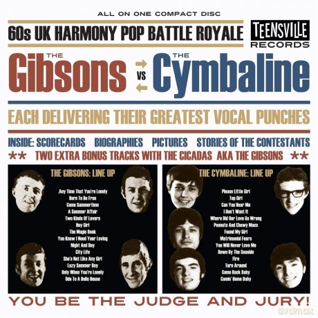 Gibsons Vs The Cymbaline: 60s Uk Harmony Pop Battle Royale [CD]