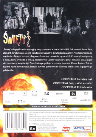 Święty 20: Kochający mąż / Święty widzi wszystko / Król żebraków [DVD]