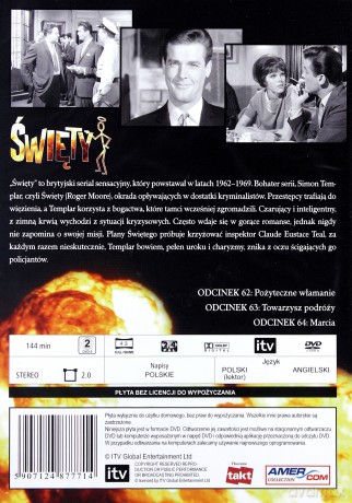 Święty 21: Pożyteczne włamanie / Towarzysz podróży / Marcia  [DVD]