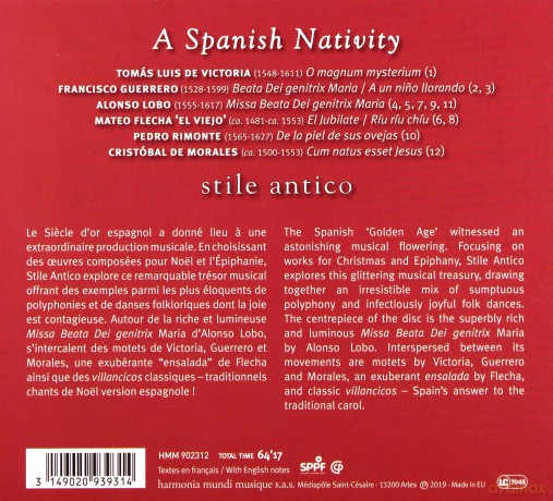 Stile Antico: A Spanish Nativity (digipack) [CD]