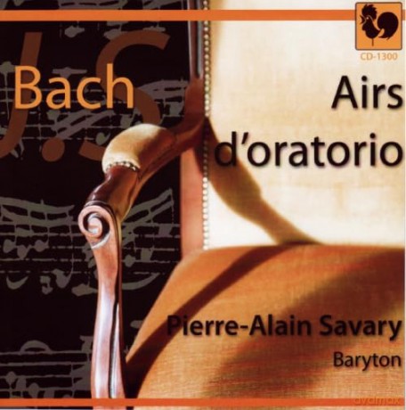 Jean Sebastien Bach: Airs D'Oratorio [CD]