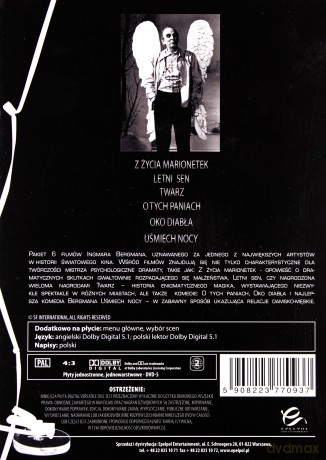 Kolekcja Ingmar Bergman BOX [6DVD]