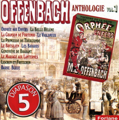 Jacques Offenbach: Anthologie Vol. 1 [CD]