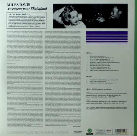 Miles Davis: Ascenseur Pour L'Echafaud [Winyl]