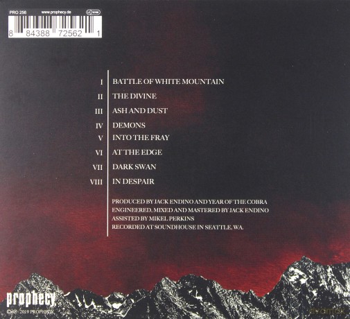 Year Of The Cobra: Ash And Dust [CD]