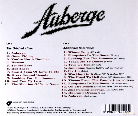 Chris Rea: Auberge (Deluxe) [2CD]
