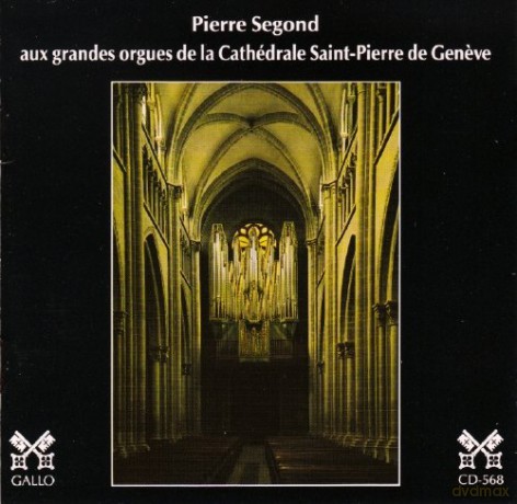 Pierre Segond: Aux Grandes Orgues [CD]