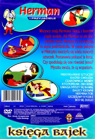 Księga bajek: Mysz Herman - Meksykańskie sztuczki [DVD]