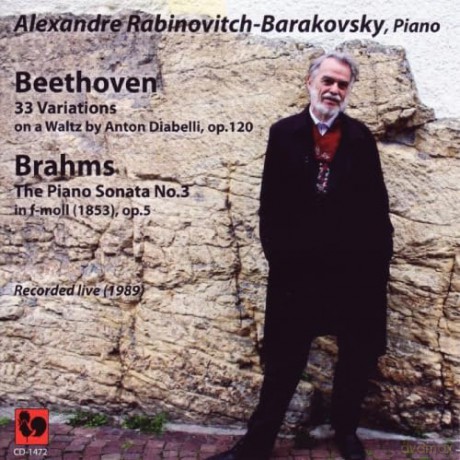 Alexandre Rabinovitch Barakovsky: Beethoven-Brahms [CD]