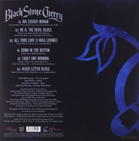 Black Stone Cherry: Black To Blues Volume 2 (Blue Transparent) [Winyl]