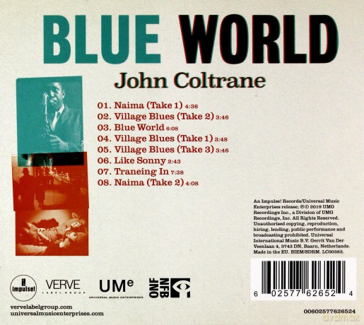 John Coltrane: Blue World [CD]