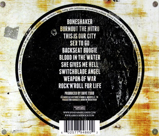 Airbourne: Boneshaker [CD]