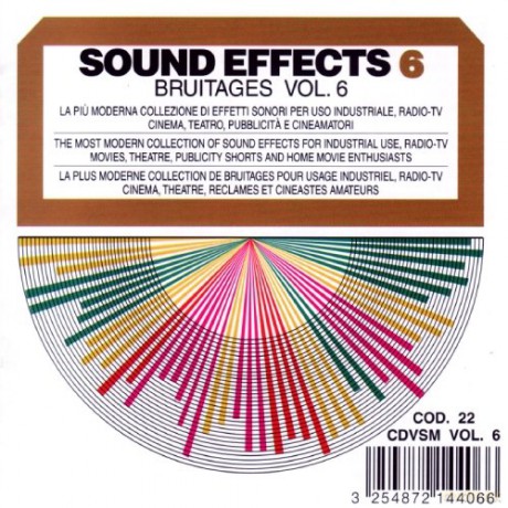 Bruitages: Bruitages Vol.06 [CD]