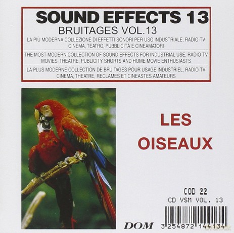 Oiseaux: Bruitages Vol.13 [CD]
