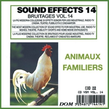 Animaux Familliers: Bruitages Vol.14 [CD]